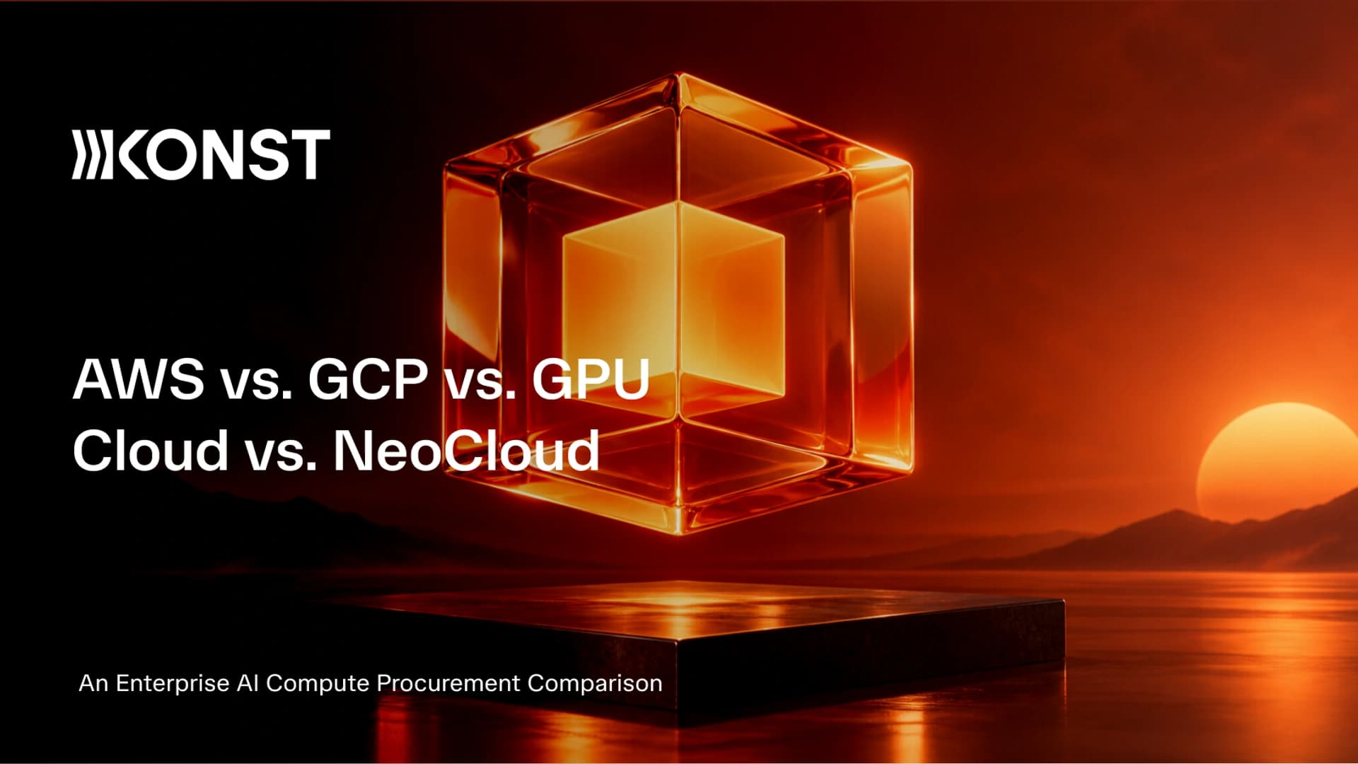 AWS、GCP、GPU Cloud 與 NeoCloud 企業 AI 算力比較