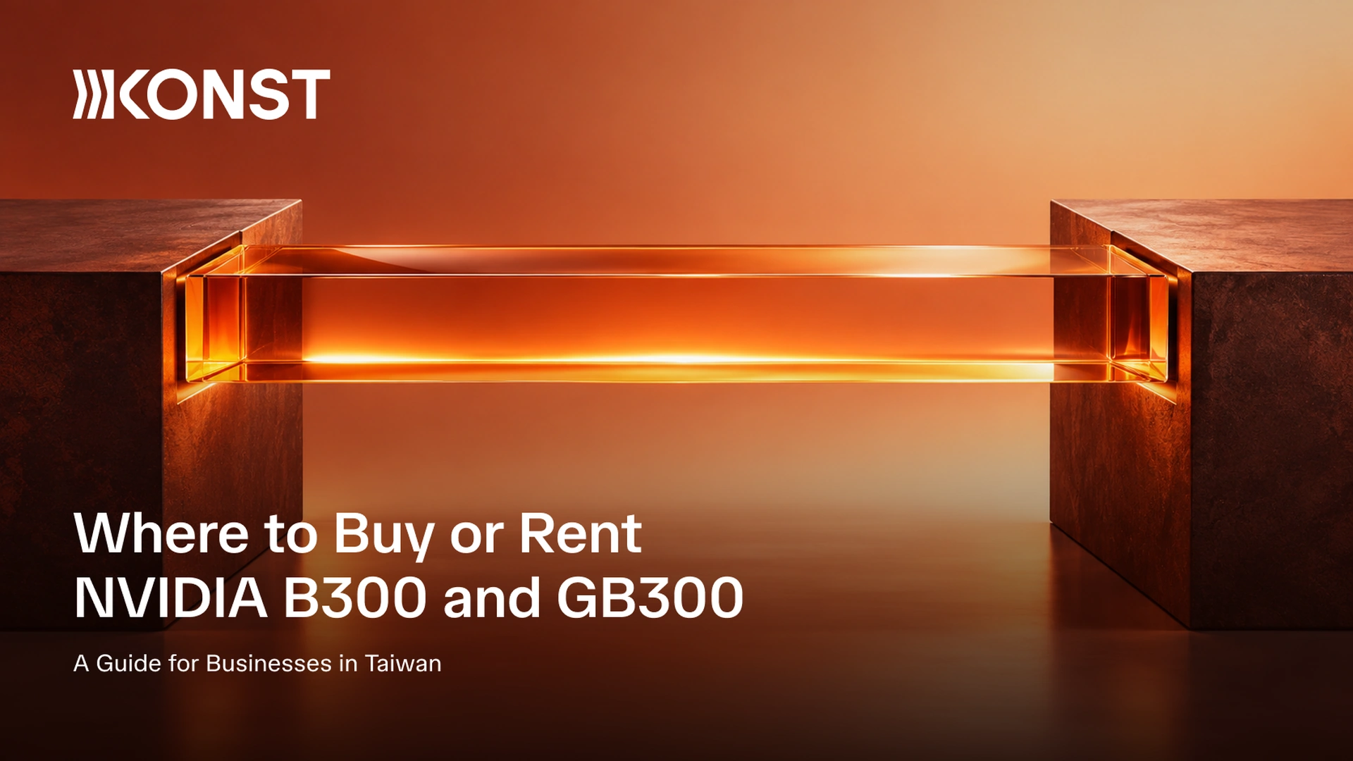 Where businesses in Taiwan can buy or rent NVIDIA B300 and GB300