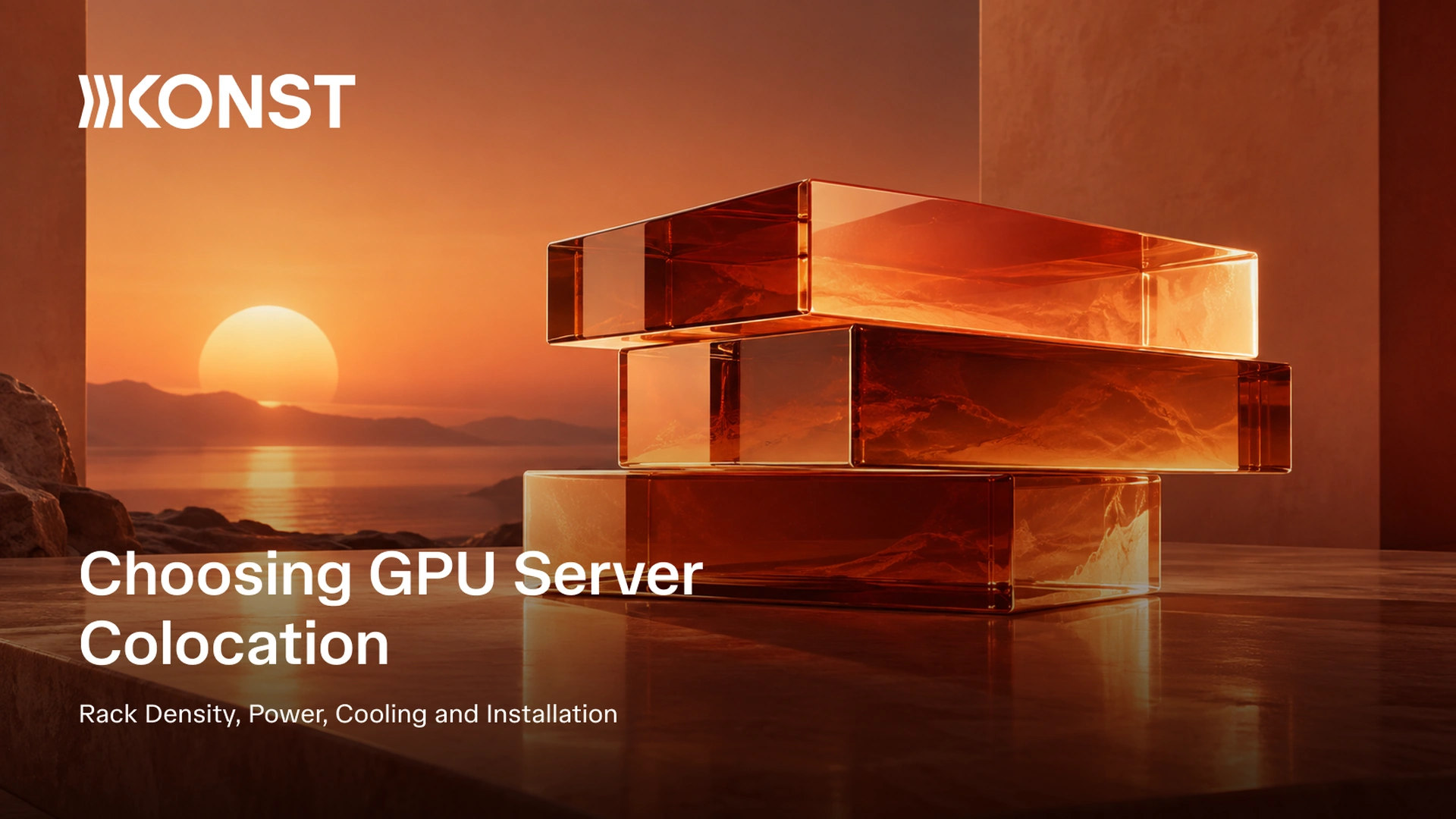 GPU server colocation rack density, power, cooling and installation